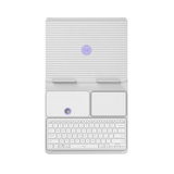 Logitech Casa Pop-Up Desk Work From Home Kit Compact Wireless Keyboard with Laptop Stand (Nordic Calm) — Being Shipped