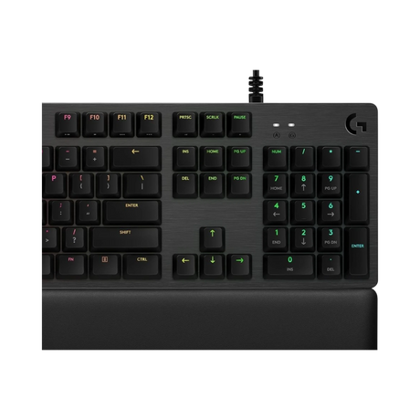 Logitech G513 RGB Wired Gaming Mechanical Keyboard (Palmrest, GX Brown Switches) — Being Shipped