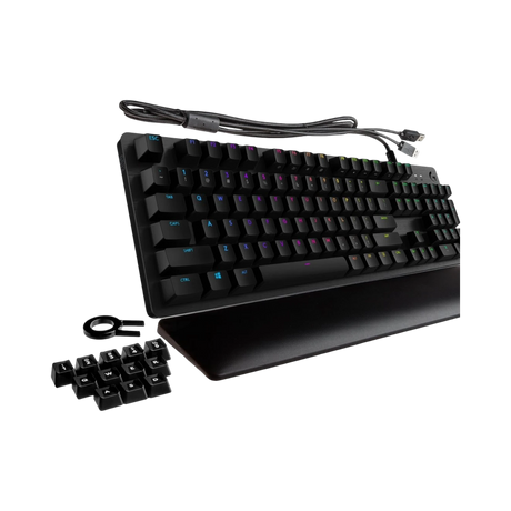 Logitech G513 RGB Wired Gaming Mechanical Keyboard (Palmrest, GX Brown Switches) — Being Shipped