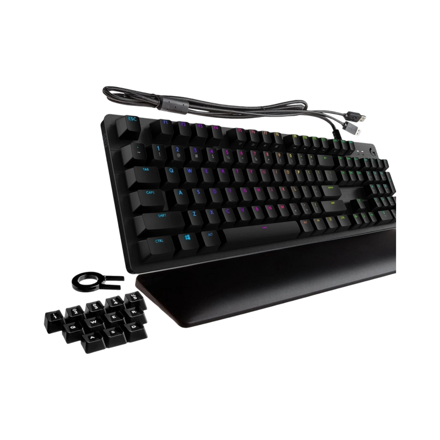 Logitech G513 RGB Wired Gaming Mechanical Keyboard (Palmrest, GX Brown Switches) — Being Shipped
