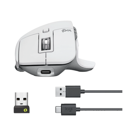 Logitech MX Master 3S Wireless Mouse (Pale Gray) — Being Shipped