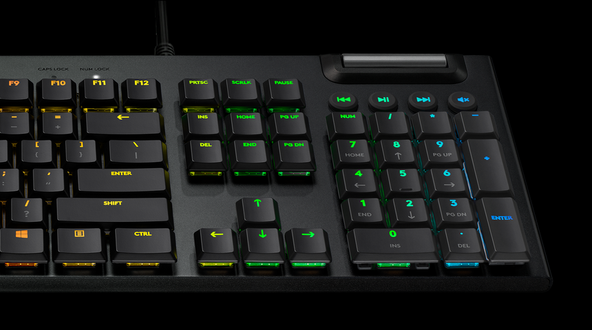 Logitech G G815 LIGHTSYNC RGB Mechanical Gaming Keyboard (GL Clicky) — Being Shipped