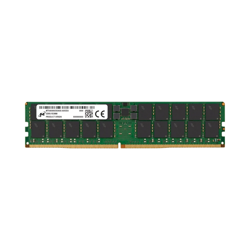 Micron 64GB DDR5 PC5-44800 288-pin SDRAM RDIMM Memory Module — Being Shipped