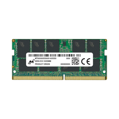 Micron 16GB x72 ECC SR 260 Pin DDR4 SODIMM Memory Module — Being Shipped