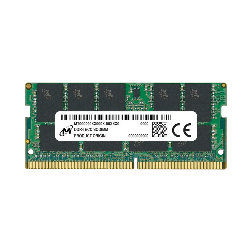 Micron 16GB x72 ECC SR 260 Pin DDR4 SODIMM Memory Module — Being Shipped