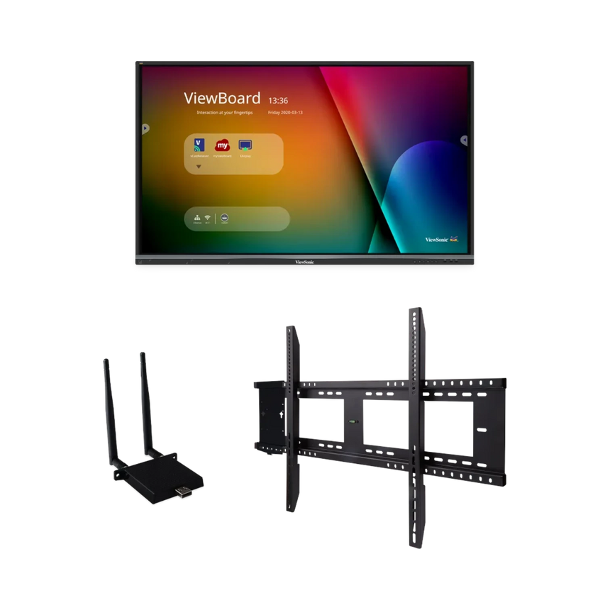 ViewSonic ViewBoard 55" UHD 4K Interactive Display with Wireless Module & Mount Kit — Being Shipped