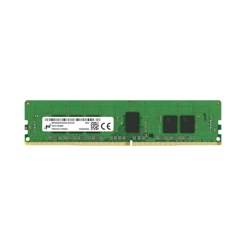Micron 8GB x72, ECC, SR 288 Pin DDR4 RDIMM Memory Module — Being Shipped