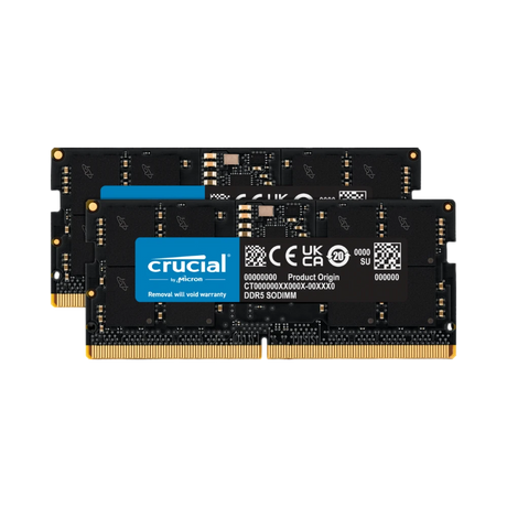 Crucial 32GB DDR5-4800 SODIMM Memory Kit (2 x 16GB) — Being Shipped