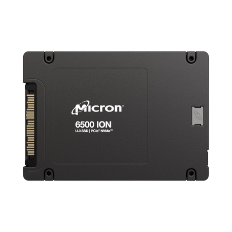 Micron 6500 ION 30.72TB U.3 PCIe 4.0 x4 (NVMe) Internal SSD — Being Shipped