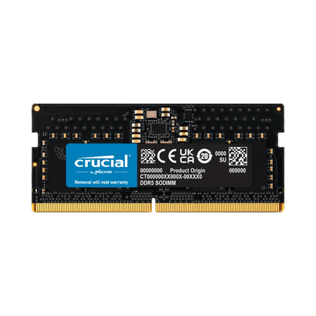 Crucial 8GB DDR5-4800 SODIMM 262-pin Memory Module — Being Shipped
