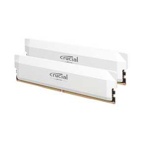 Crucial 32GB Pro Overclocking DDR5 6000 MT/s UDIMM Memory Kit (2 x 16GB, White) — Being Shipped