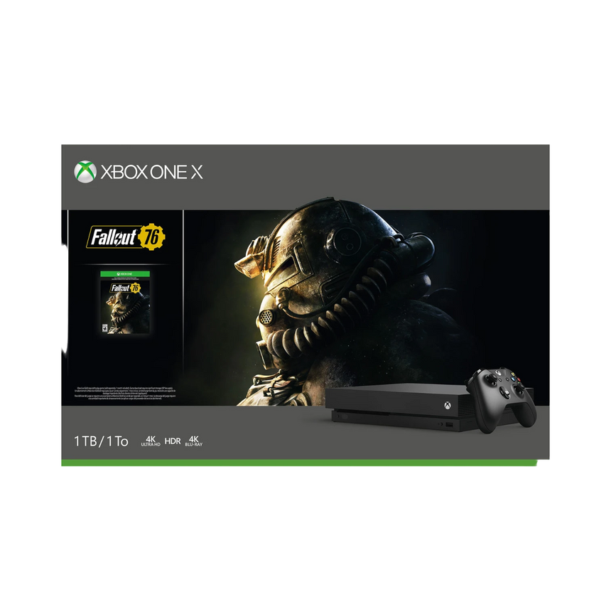 Microsoft Xbox One X Fallout 76 Bundle — Being Shipped
