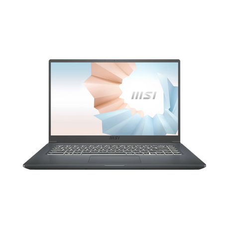 MSI Modern 15 15.6" Notebook, Intel Core i5-1155G7, 8GB DDR4 RAM, 512GB SSD (Carbon Gray) — Being Shipped