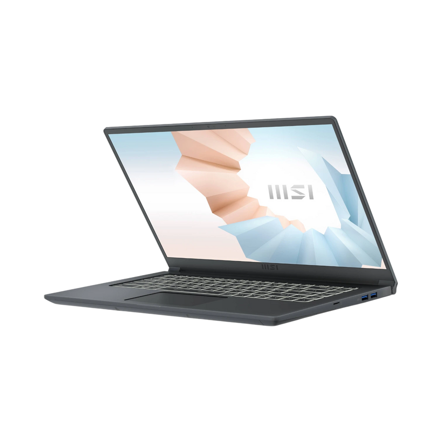 MSI Modern 15 15.6" Notebook, Intel Core i5-1155G7, 8GB DDR4 RAM, 512GB SSD (Carbon Gray) — Being Shipped