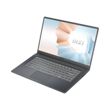 MSI Modern 15 15.6" Notebook, Intel Core i5-1155G7, 8GB DDR4 RAM, 512GB SSD (Carbon Gray) — Being Shipped