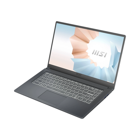 MSI Modern 15 15.6" Notebook, Intel Core i5-1155G7, 8GB DDR4 RAM, 512GB SSD (Carbon Gray) — Being Shipped