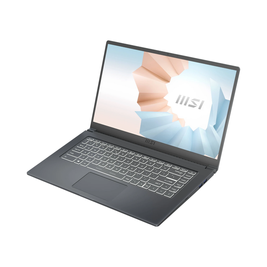 MSI Modern 15 15.6" Notebook, Intel Core i5-1155G7, 8GB DDR4 RAM, 512GB SSD (Carbon Gray) — Being Shipped