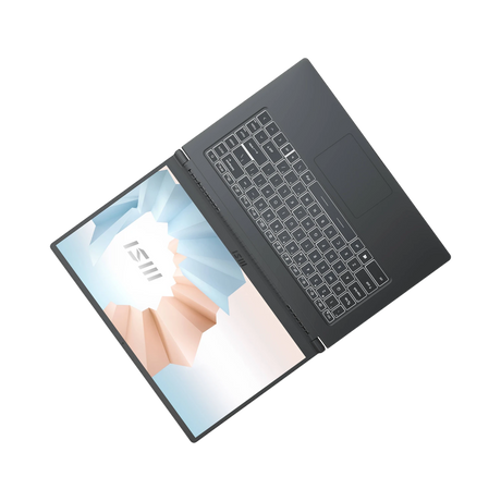 MSI Modern 15 15.6" Notebook, Intel Core i5-1155G7, 8GB DDR4 RAM, 512GB SSD (Carbon Gray) — Being Shipped