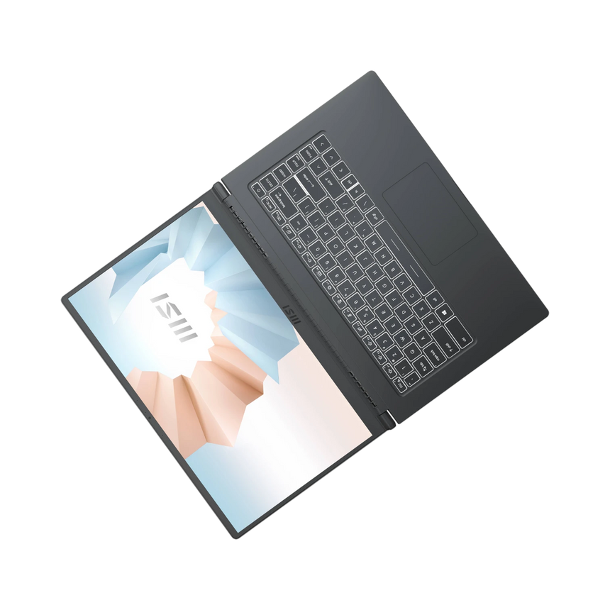 MSI Modern 15 15.6" Notebook, Intel Core i5-1155G7, 8GB DDR4 RAM, 512GB SSD (Carbon Gray) — Being Shipped