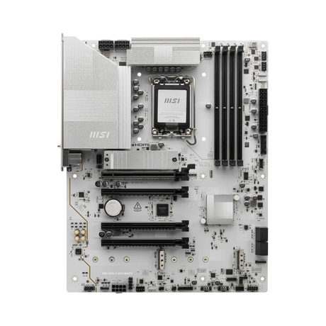 MSI PRO Z890-S WIFI WHITE LGA 1851 ATX Motherboard — Being Shipped