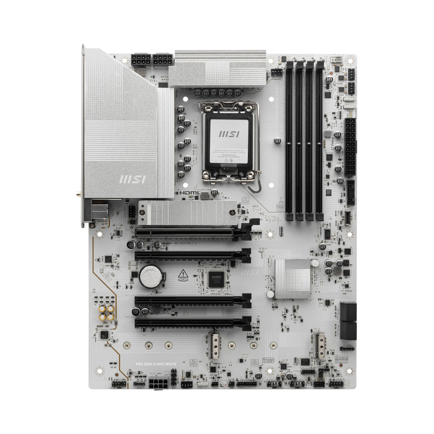MSI PRO Z890-S WIFI WHITE LGA 1851 ATX Motherboard — Being Shipped