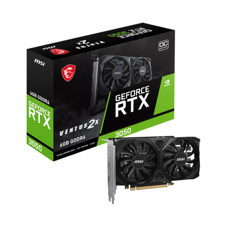 MSI GeForce RTX 3050 VENTUS 2X 6G OC Graphics Card — Being Shipped