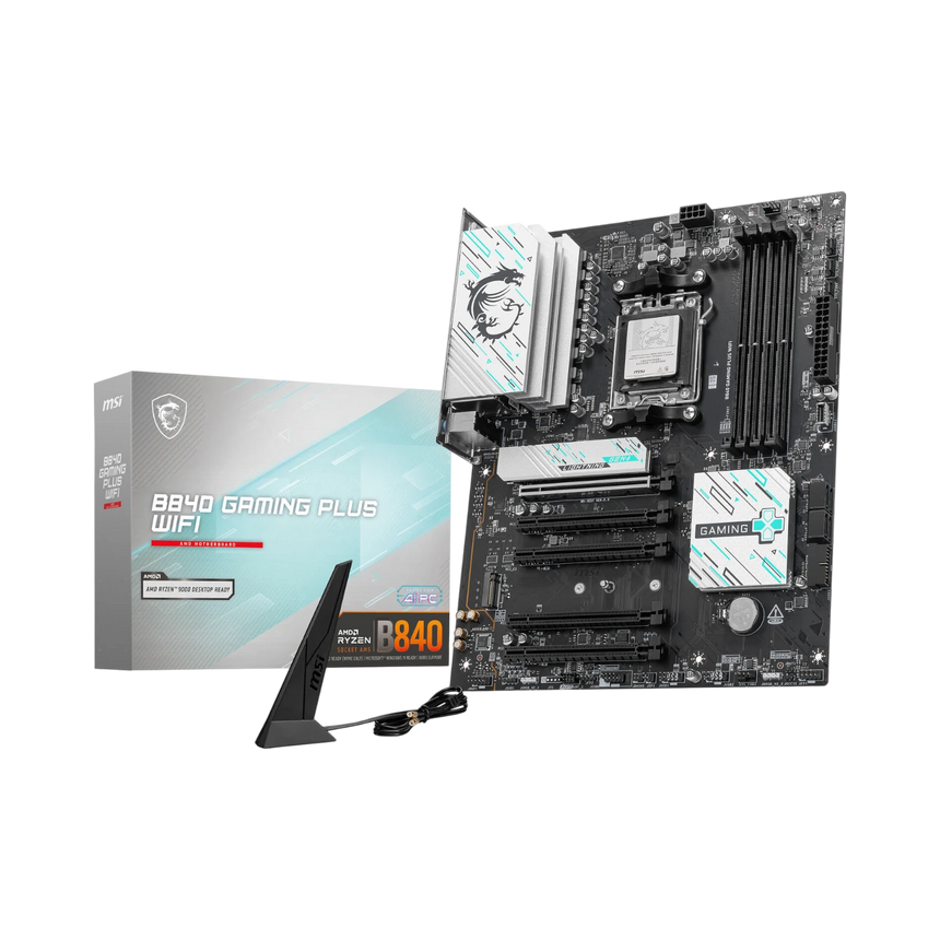 MSI B840 GAMING PLUS WIFI AM5 ATX Motherboard — Being Shipped