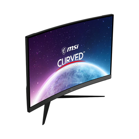 MSI G27C4 E3 27" 16:9 180Hz FHD VA LCD Curved Gaming Monitor (Metallic Black) — Being Shipped