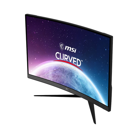 MSI G27C4 E3 27" 16:9 180Hz FHD VA LCD Curved Gaming Monitor (Metallic Black) — Being Shipped