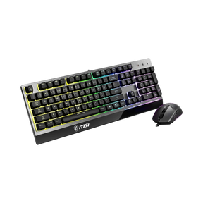 MSI Vigor GK30 Combo 6-Zone RGB GK30 Gaming Keyboard & GM11 Gaming Mouse Combo — Being Shipped