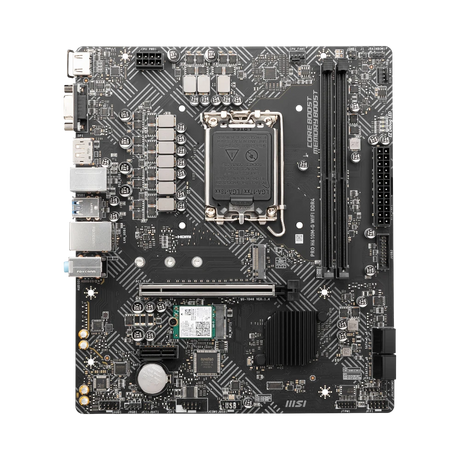 MSI PRO H610M-G WIFI DDR4 LGA 1700 Micro-ATX Motherboard — Being Shipped
