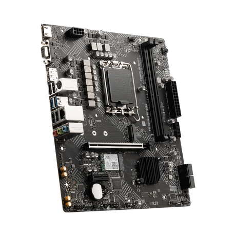 MSI PRO H610M-G WIFI DDR4 LGA 1700 Micro-ATX Motherboard — Being Shipped