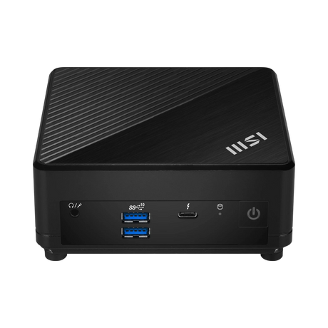 MSI Cubi 5 12M-029US Mini Desktop Computer, Intel Core i5-1235U, 8GB DDR4 RAM, 512GB SSD (Black) — Being Shipped