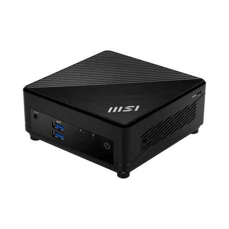 MSI Cubi 5 12M-029US Mini Desktop Computer, Intel Core i5-1235U, 8GB DDR4 RAM, 512GB SSD (Black) — Being Shipped