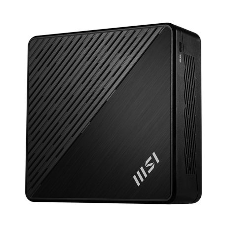 MSI Cubi 5 12M-029US Mini Desktop Computer, Intel Core i5-1235U, 8GB DDR4 RAM, 512GB SSD (Black) — Being Shipped