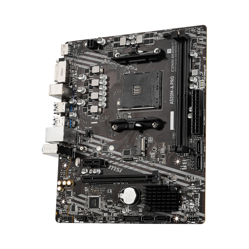 MSI A520M-A PRO AM4 Micro-ATX Motherboard — Being Shipped