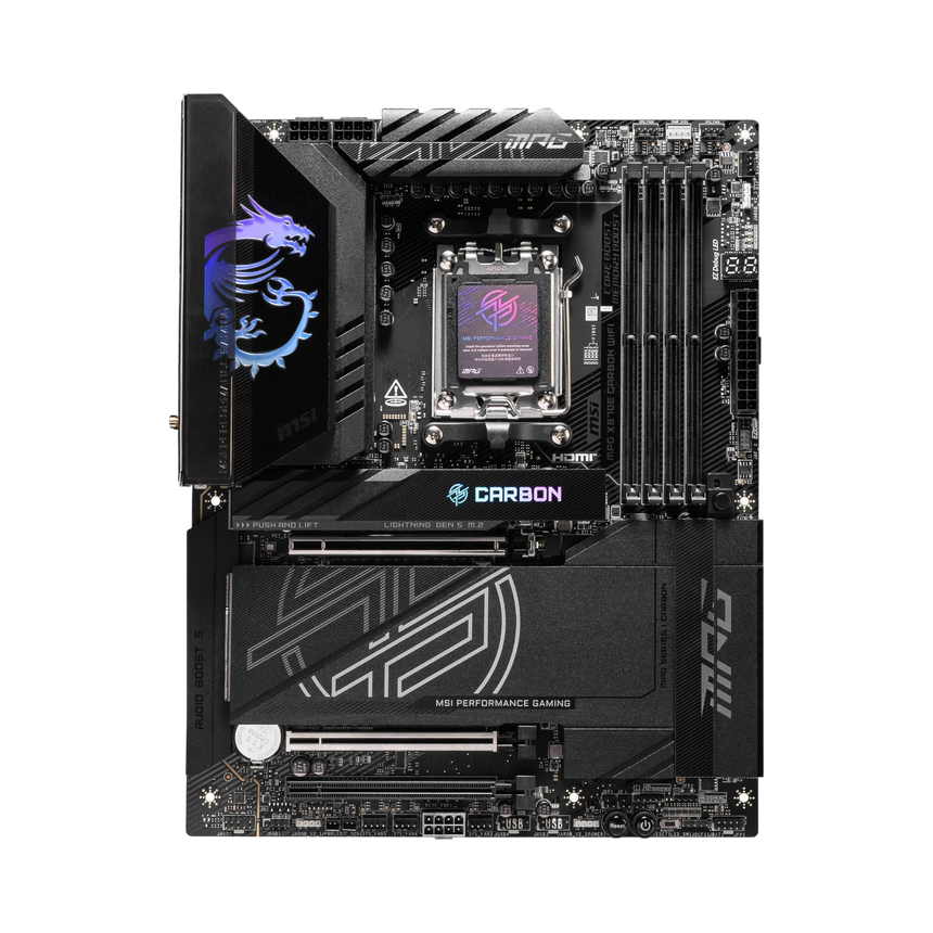 MSI MPG X870E CARBON WIFI AM5 ATX Motherboard — Being Shipped