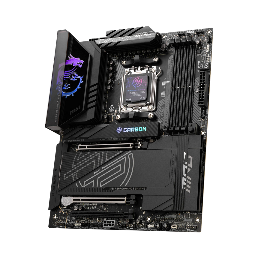 MSI MPG X870E CARBON WIFI AM5 ATX Motherboard — Being Shipped