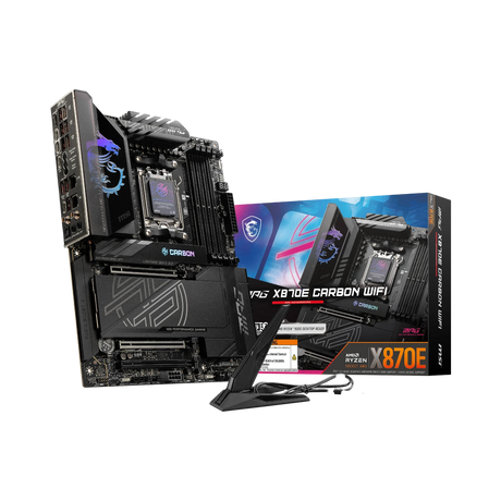 MSI MPG X870E CARBON WIFI AM5 ATX Motherboard — Being Shipped
