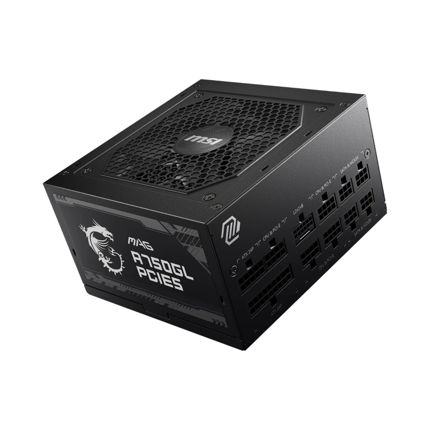 MSI MAG A750GL PCIE5 750W 80 Plus Modular Power Supply — Being Shipped