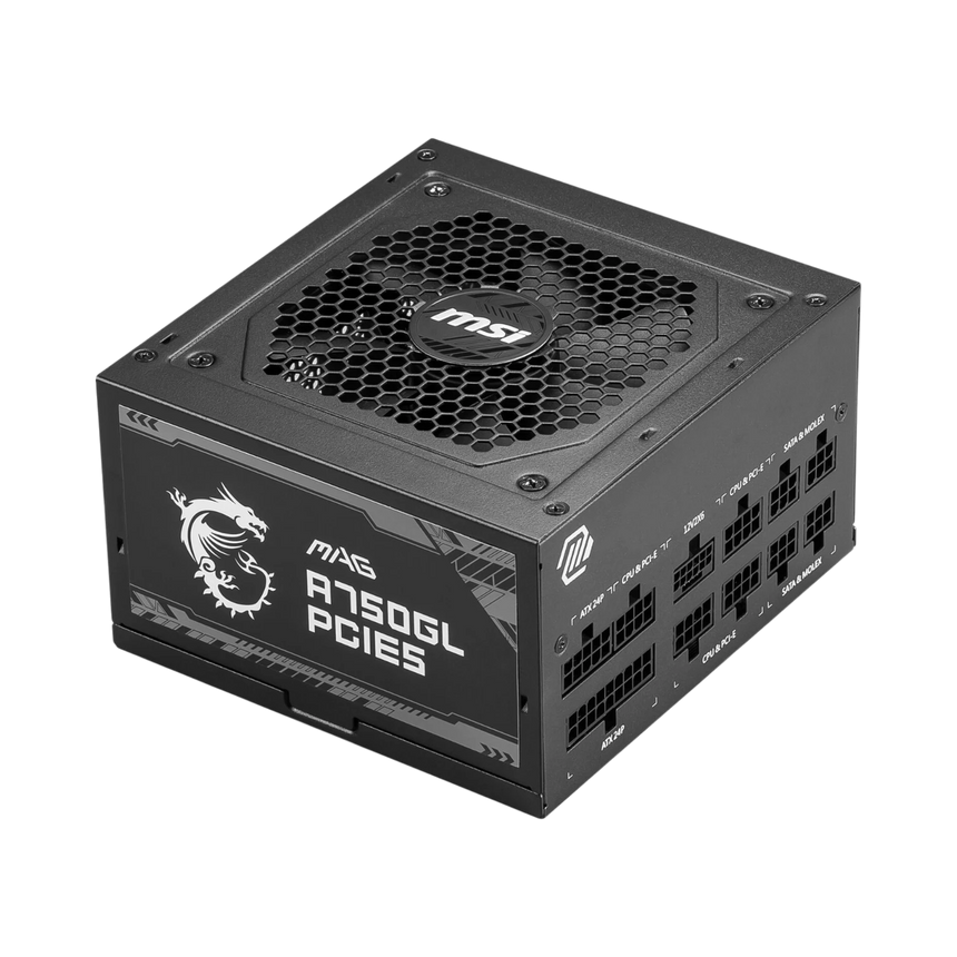 MSI MAG A750GL PCIE5 750W 80 Plus Modular Power Supply — Being Shipped