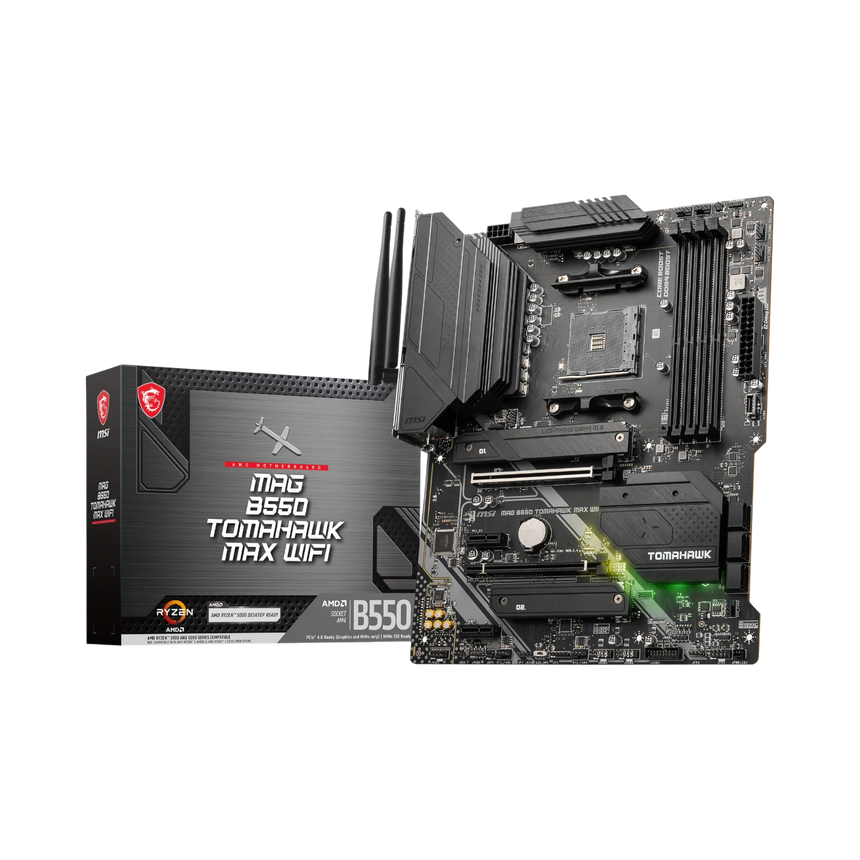 MSI MAG B550 TOMAHAWK MAX WIFI AM4 ATX Motherboard — Being Shipped