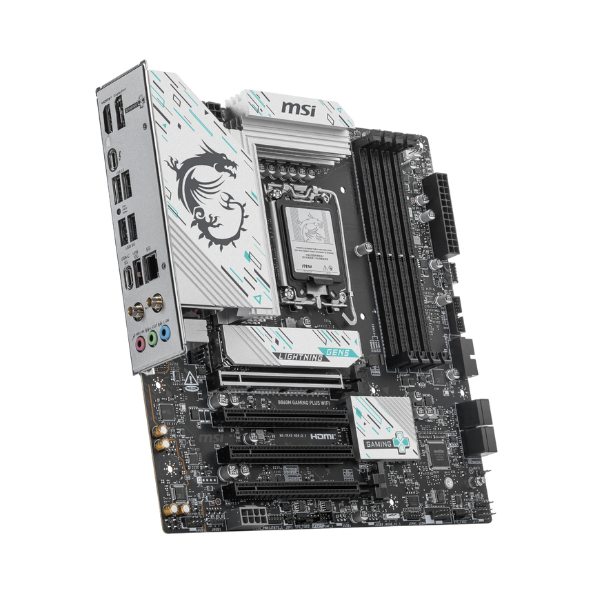 MSI B860M GAMING PLUS WIFI LGA 1851 Micro-ATX Motherboard — Being Shipped