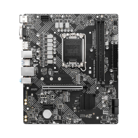 MSI PRO H610M-G DDR4 Micro-ATX LGA 1700 Motherboard — Being Shipped
