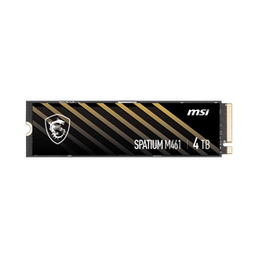 MSI SPATIUM M461 4TB M.2 2280 PCIe 4.0 NVMe PCIe Gen4 NVMe Internal SSD — Being Shipped
