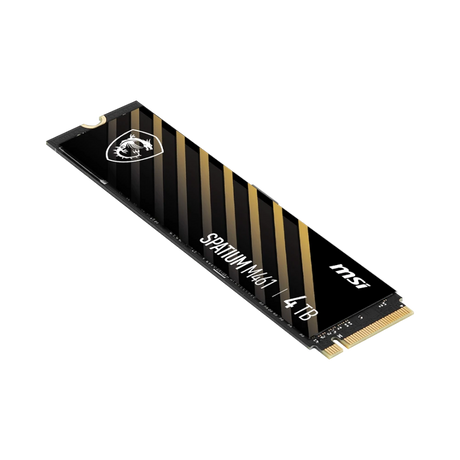 MSI SPATIUM M461 4TB M.2 2280 PCIe 4.0 NVMe PCIe Gen4 NVMe Internal SSD — Being Shipped