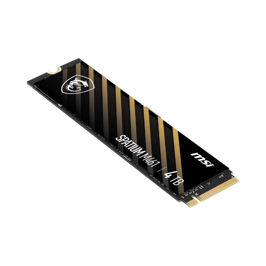 MSI SPATIUM M461 4TB M.2 2280 PCIe 4.0 NVMe PCIe Gen4 NVMe Internal SSD — Being Shipped