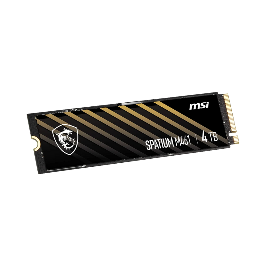 MSI SPATIUM M461 4TB M.2 2280 PCIe 4.0 NVMe PCIe Gen4 NVMe Internal SSD — Being Shipped