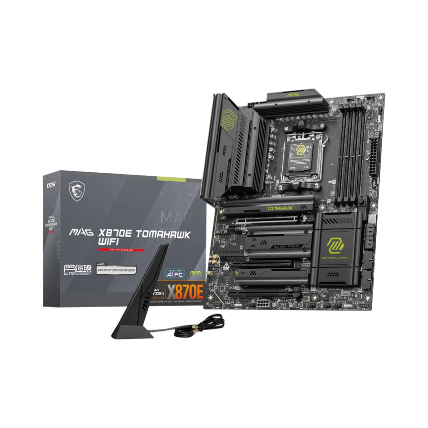 MSI MAG X870E TOMAHAWK WIFI AM5 ATX Motherboard — Being Shipped