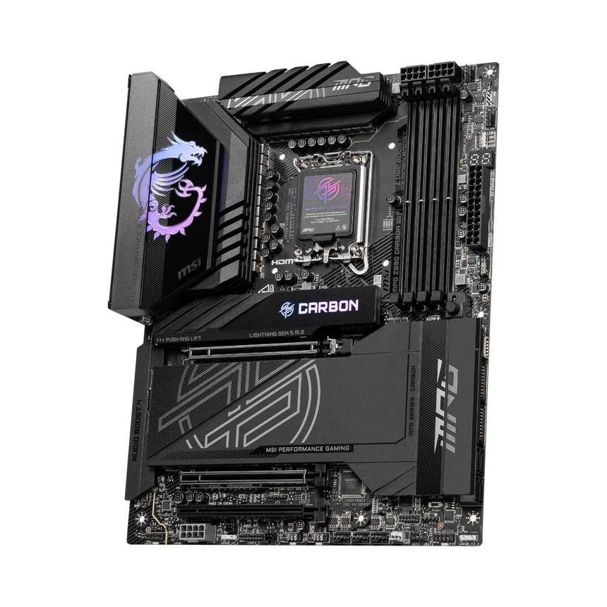 MSI MPG Z890 CARBON WIFI LGA 1851 ATX Motherboard — Being Shipped